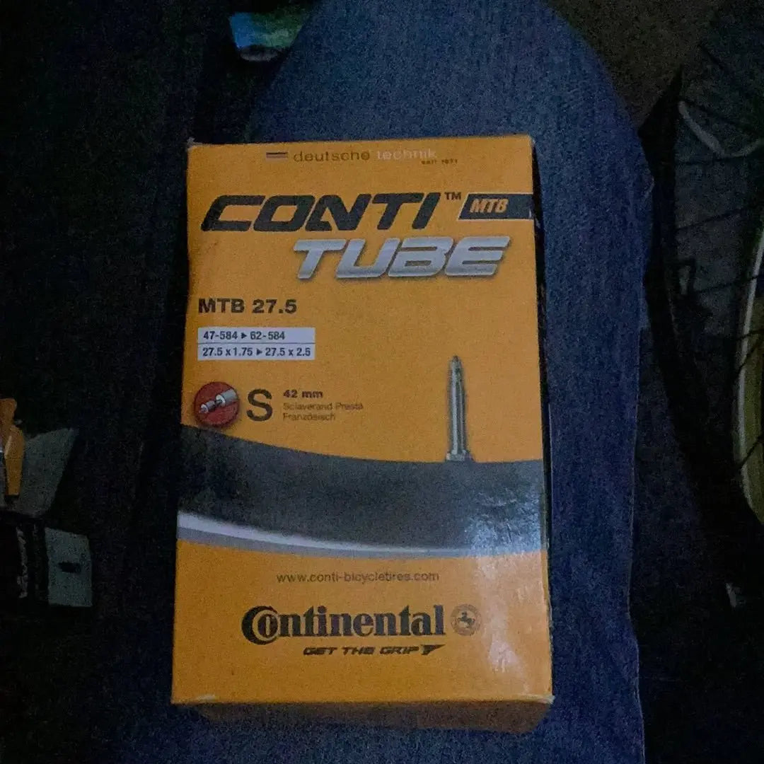 Continental Innertube 27.5” Presta - Bike Clinique