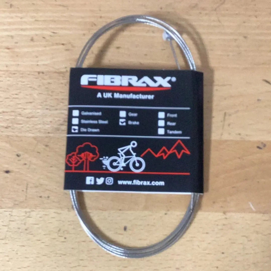 Fibrax Brake Cable Die Draw Flat Bar - Bike Clinique
