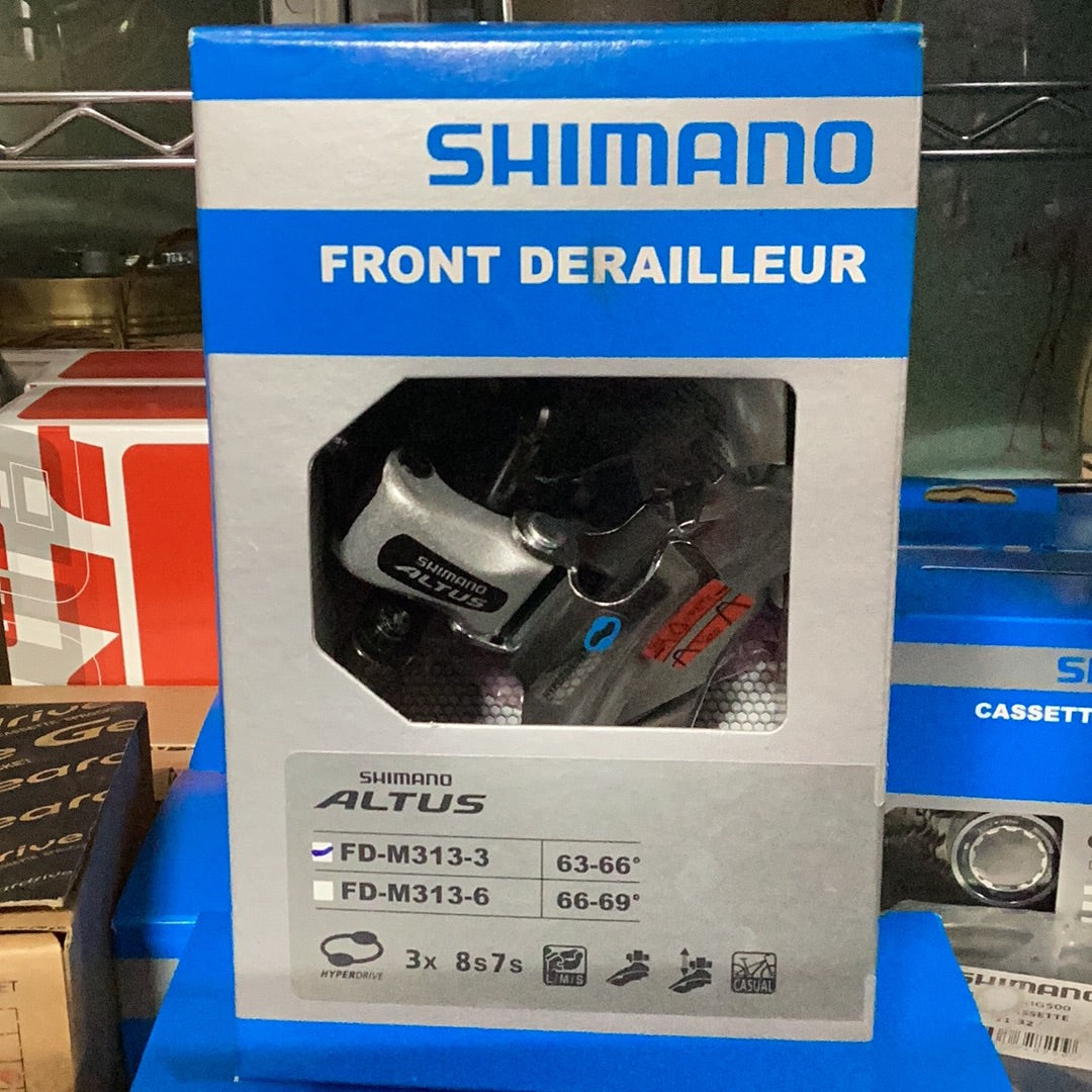 Shimano Front Derailleur Altus 3x 7/8 spd FD-M313-3