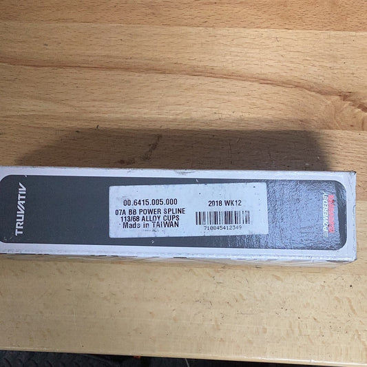 Truvativ Bottom Bracket power spline 113/68 alloy cup