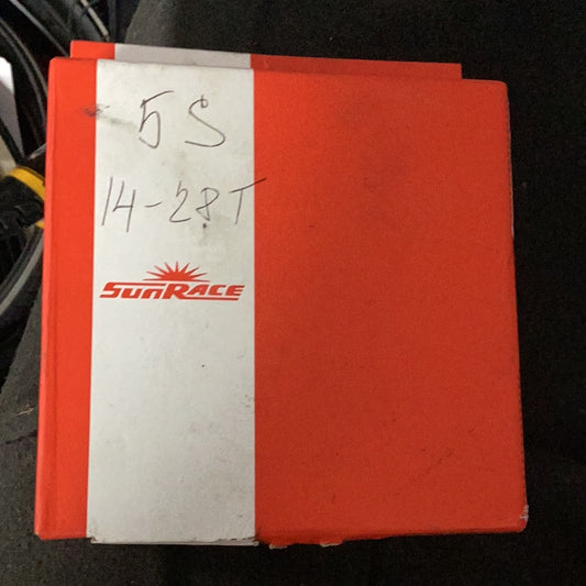 Sunrace Freewheel 5 speed 14-28T