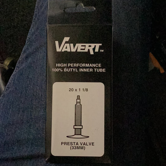 Vavert Innertube Presta 20 x 1 1/8