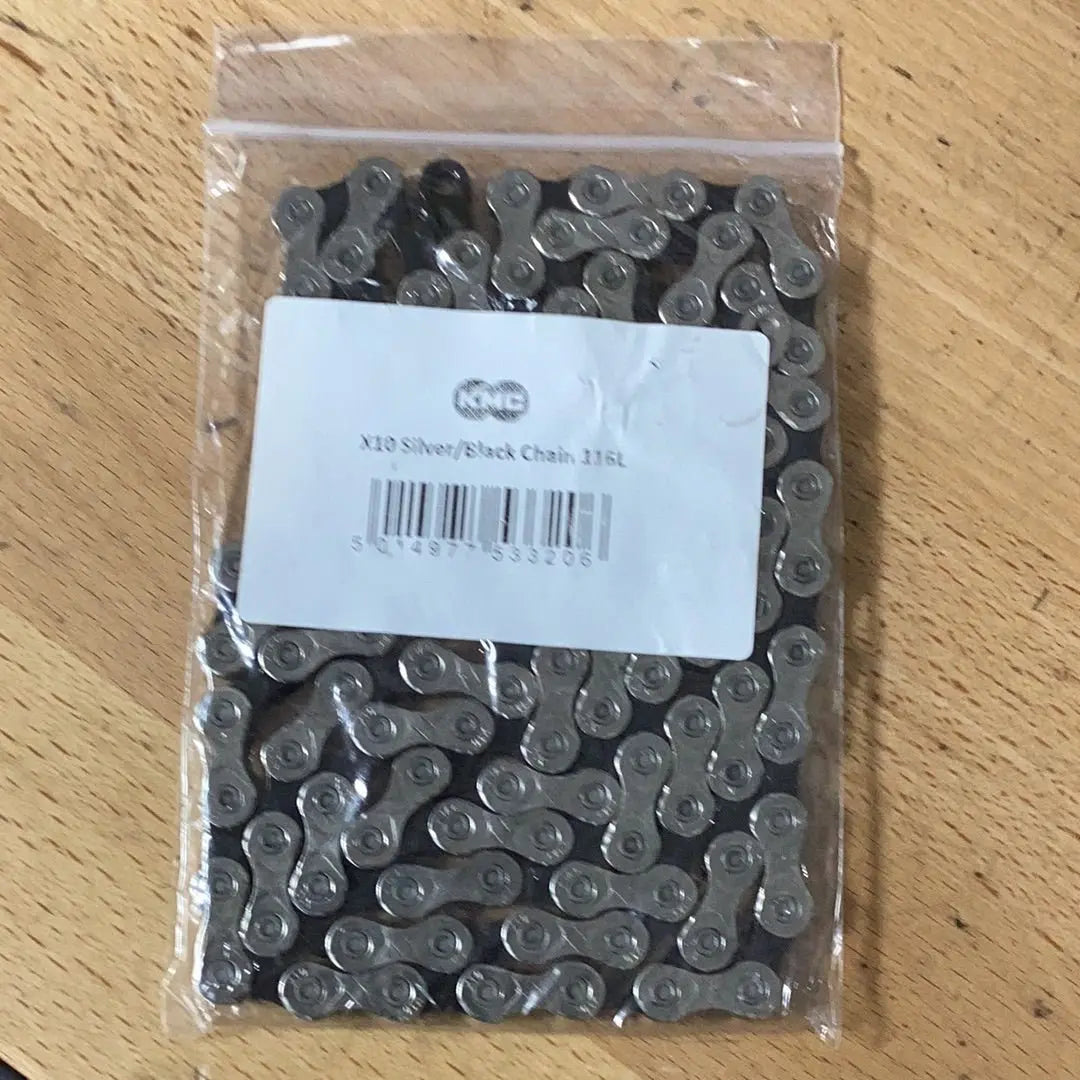 KMC chain 10 spd sliver/black - Bike Clinique