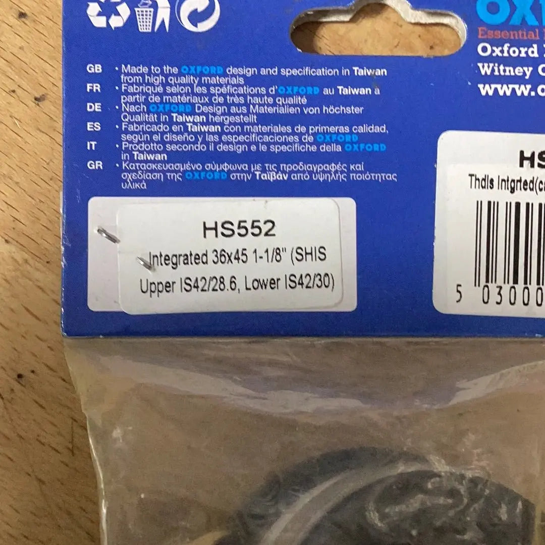 Oxford Pro Headset - Bike Clinique