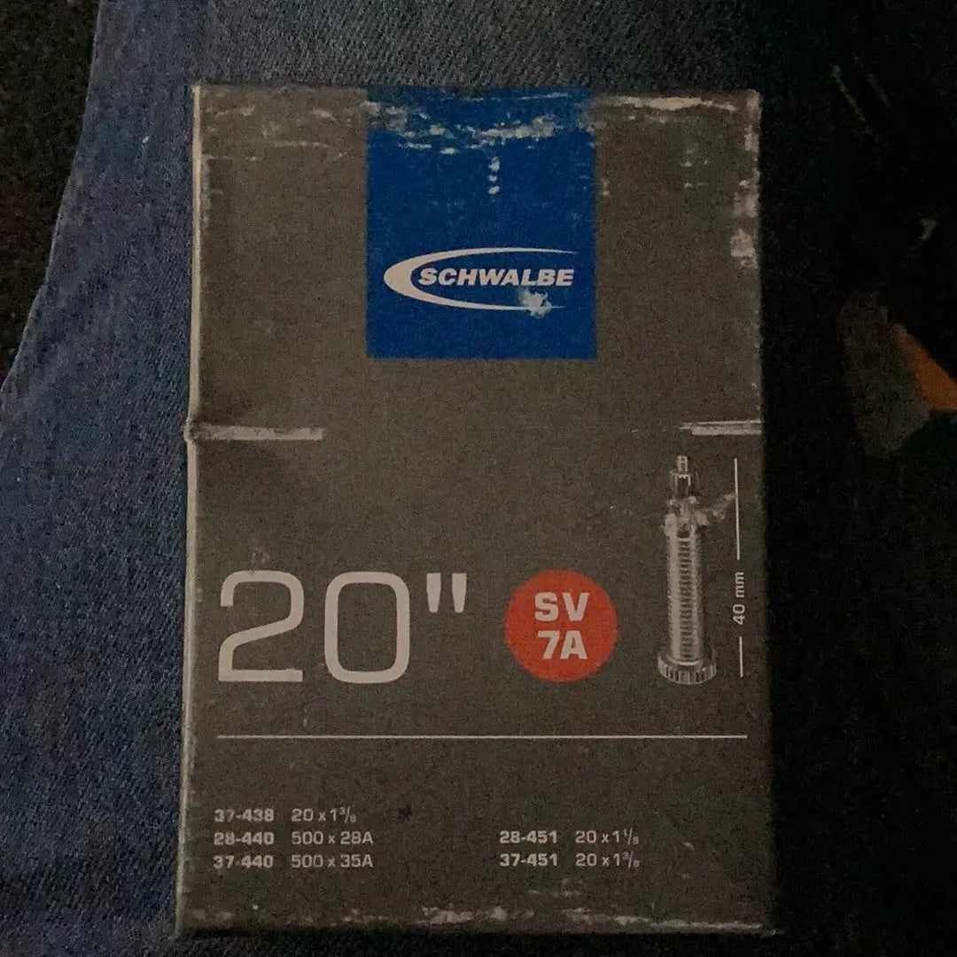 SCHWALBE 20″ INNER TUBE – PRESTA (SV7a) - Bike Clinique