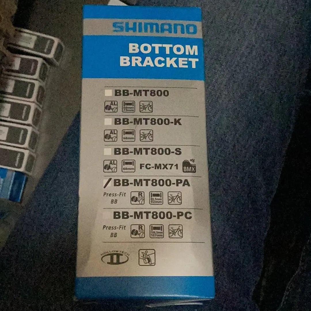 Shimano Bottom Bracket BB - MT800 - PA press fit - Bike Clinique