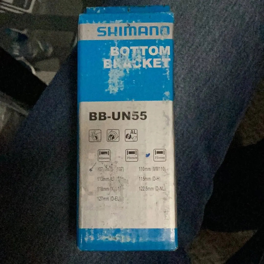 Shimano Bottom Bracket BB - UN55 73mm 107mm - Bike Clinique