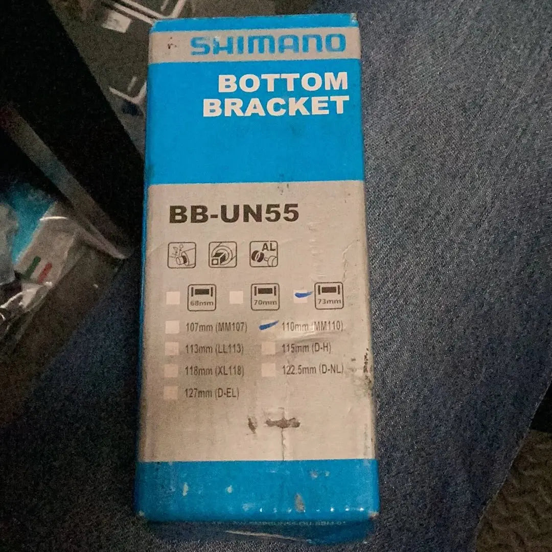 Shimano Bottom Bracket BB - UN55 73mm 110mm - Bike Clinique