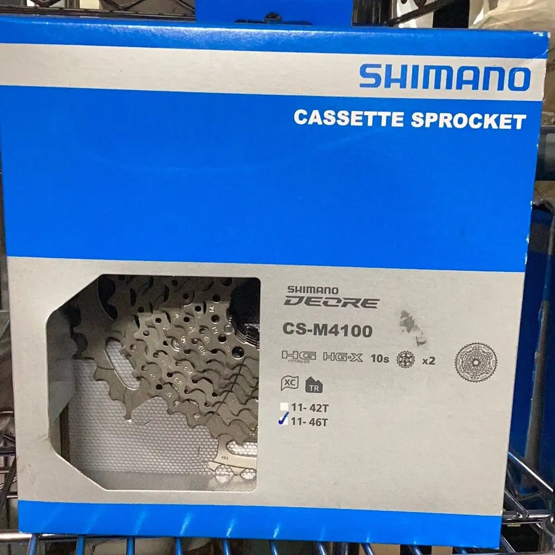 Shimano Deore CS - M4100 Deore 10 - speed cassette, 11 - 46T - Bike Clinique