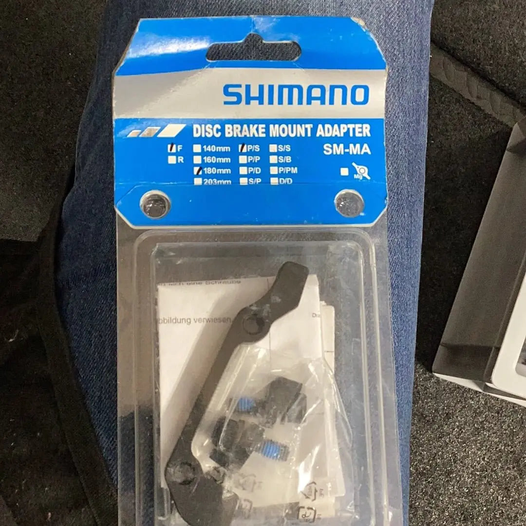 Shimano Disc Brake Mount Adapter F 180mm P/S - Bike Clinique