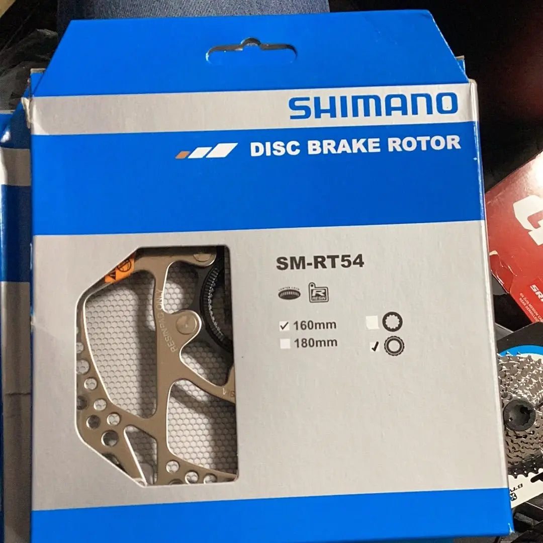 Shimano Disc Brake Rotor SM - RT54 160mm - Bike Clinique