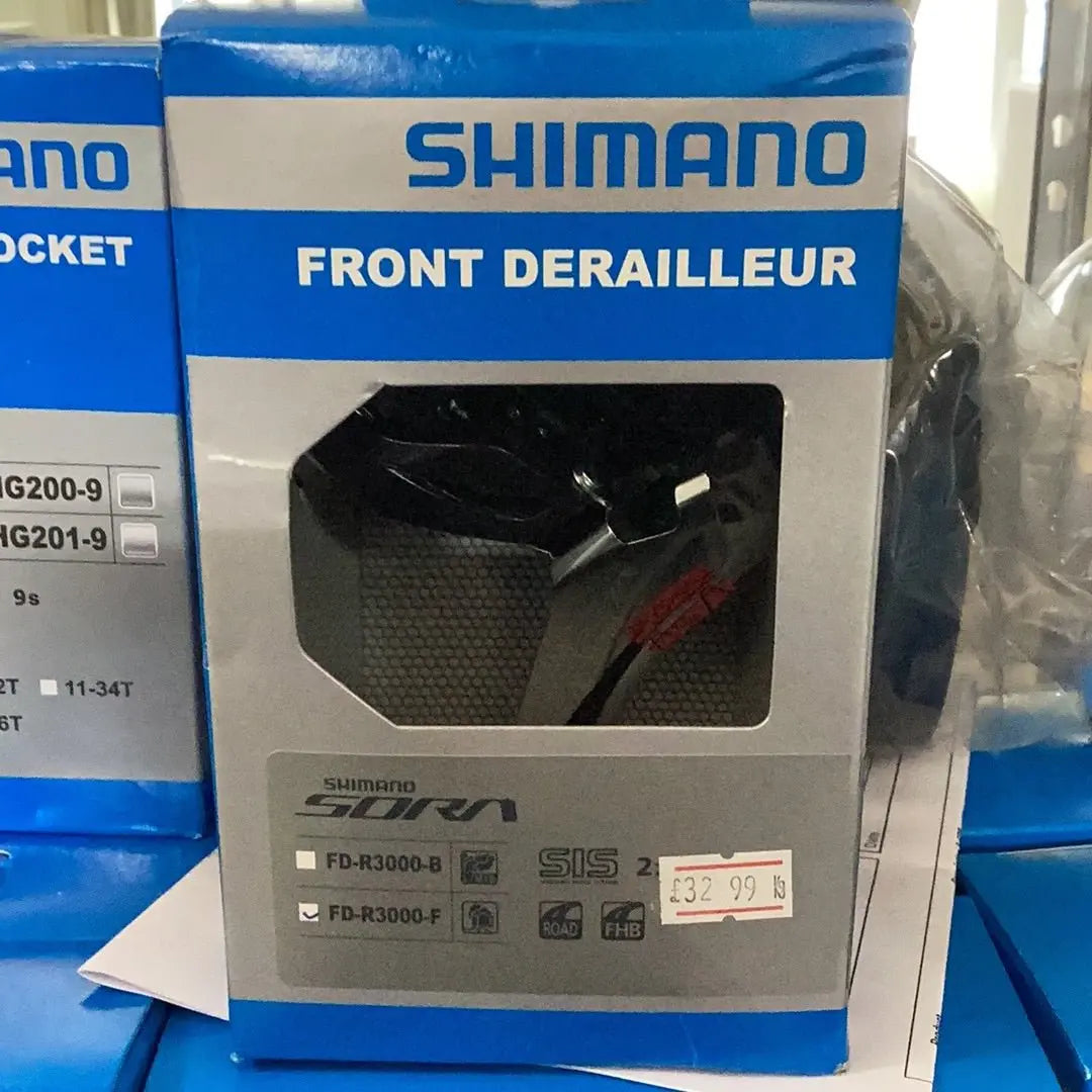 Shimano Front Derailleur Sora 9 speed 2x FD - R3000 - F - Bike Clinique