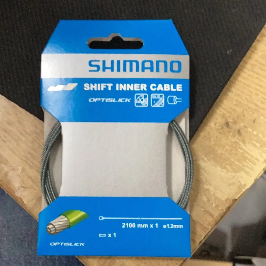Shimano Road / MTB OPTISLICK coated gear inner, 1.2 mm x 2100 mm, single - Bike Clinique