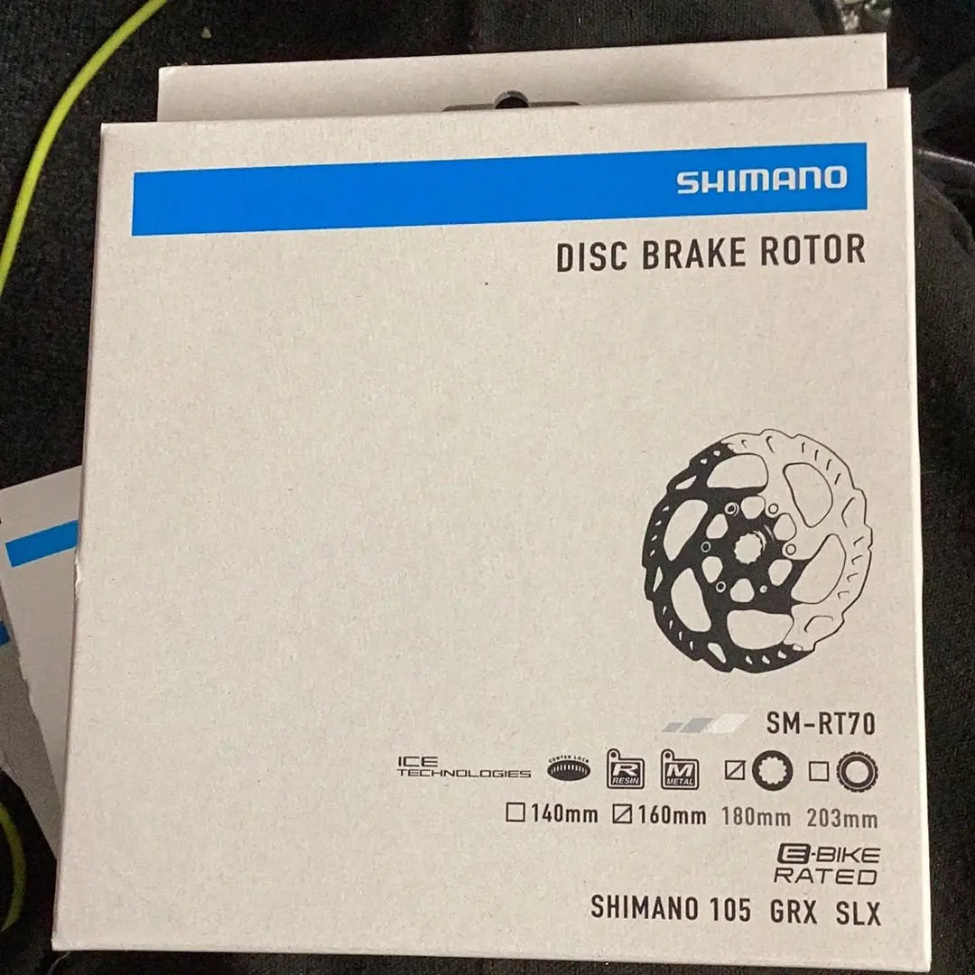 Shimano RT - CL700 Ice Tech rotor with internal lockring, 160 mm - Bike Clinique