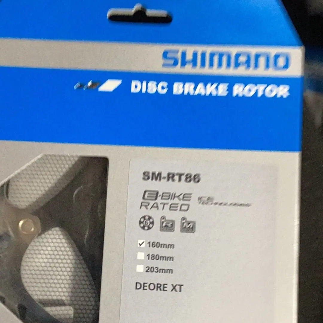 SM - RT86 XT Ice Tec 6 - bolt disc rotor, 160 mm Shimano - Deore - XT - Bike Clinique