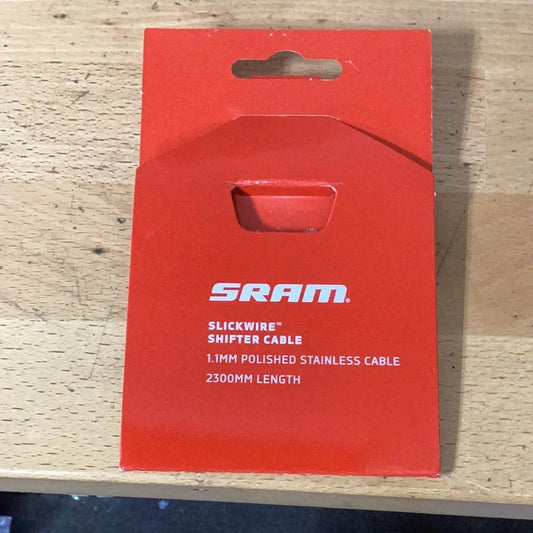 SRAM Shifter Cable 1.1 mm polished stainless 2300mm length