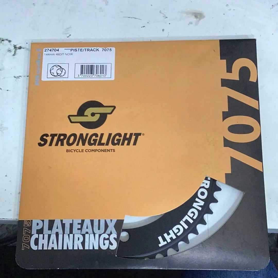 Stronglight track 144mm 49 D/T black - Bike Clinique