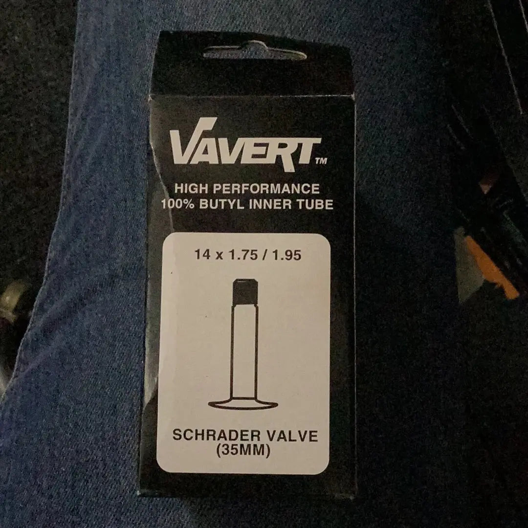 Vavert innertube Schrader 14 x 1.75/1.95 - Bike Clinique